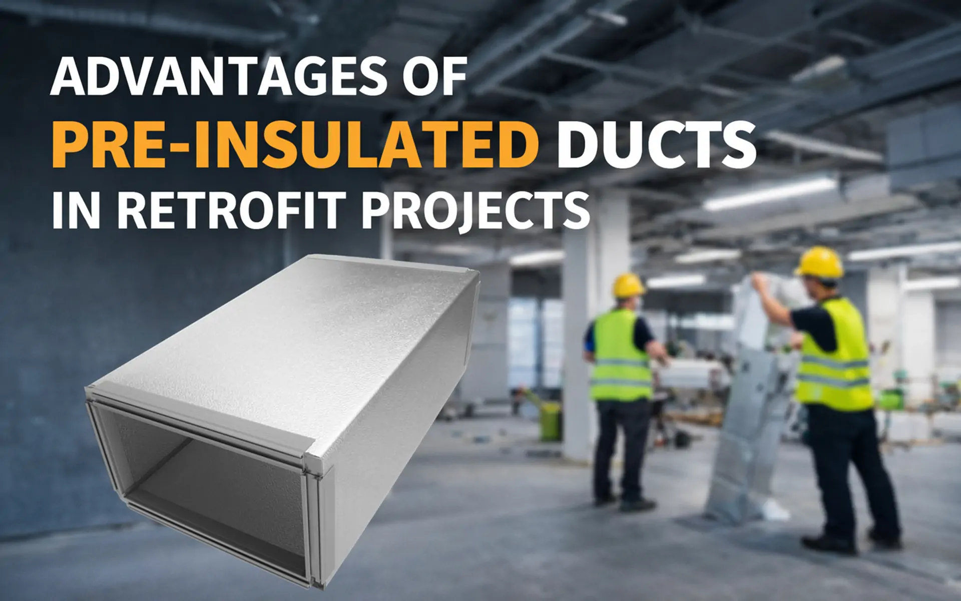 Advantages of Pre-Insulated Ducts in Retrofit Projects
