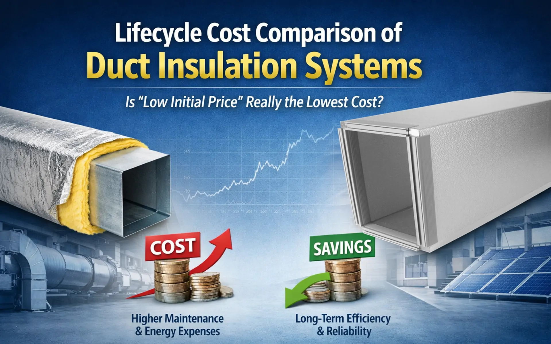 Lifecycle Cost Comparison of Duct Insulation Systems