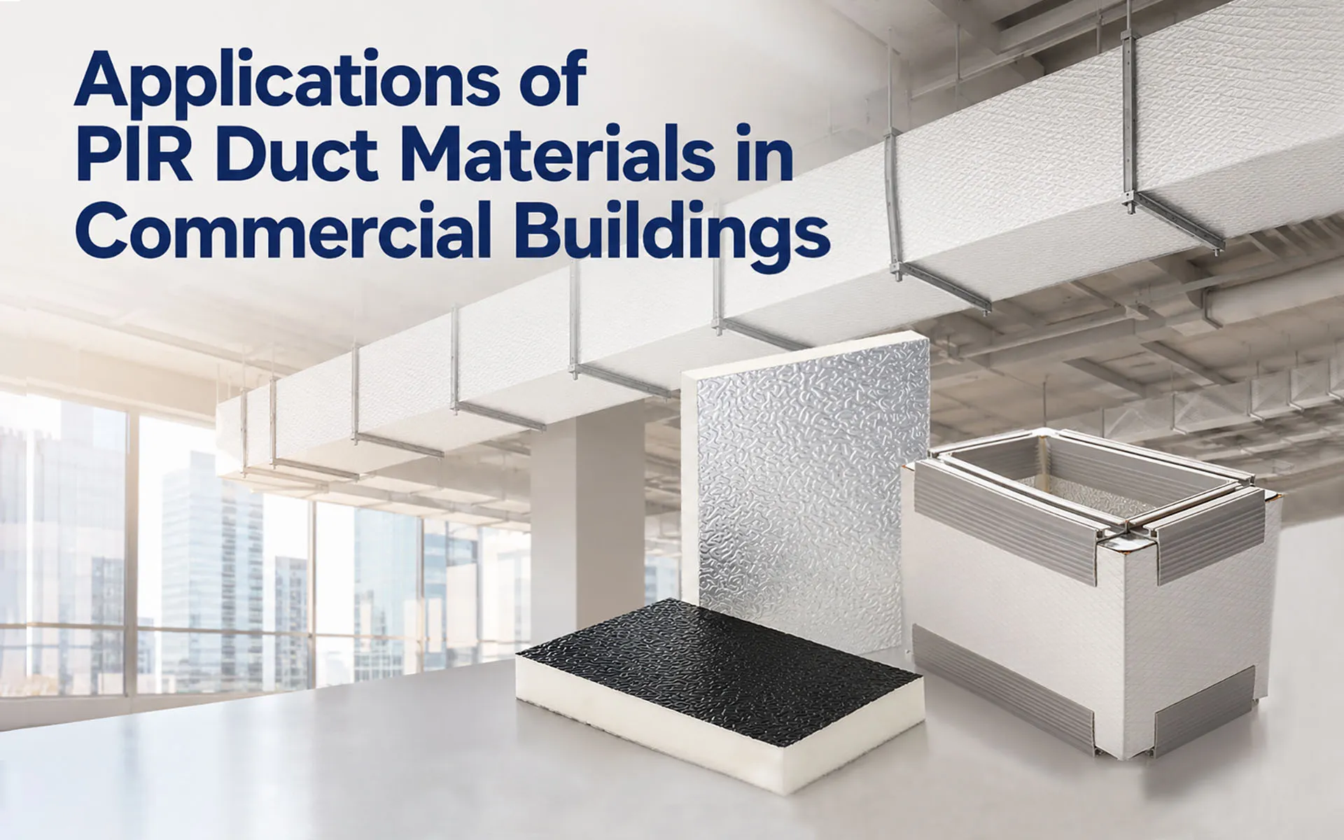 Applications of PIR Duct Materials in Commercial Buildings