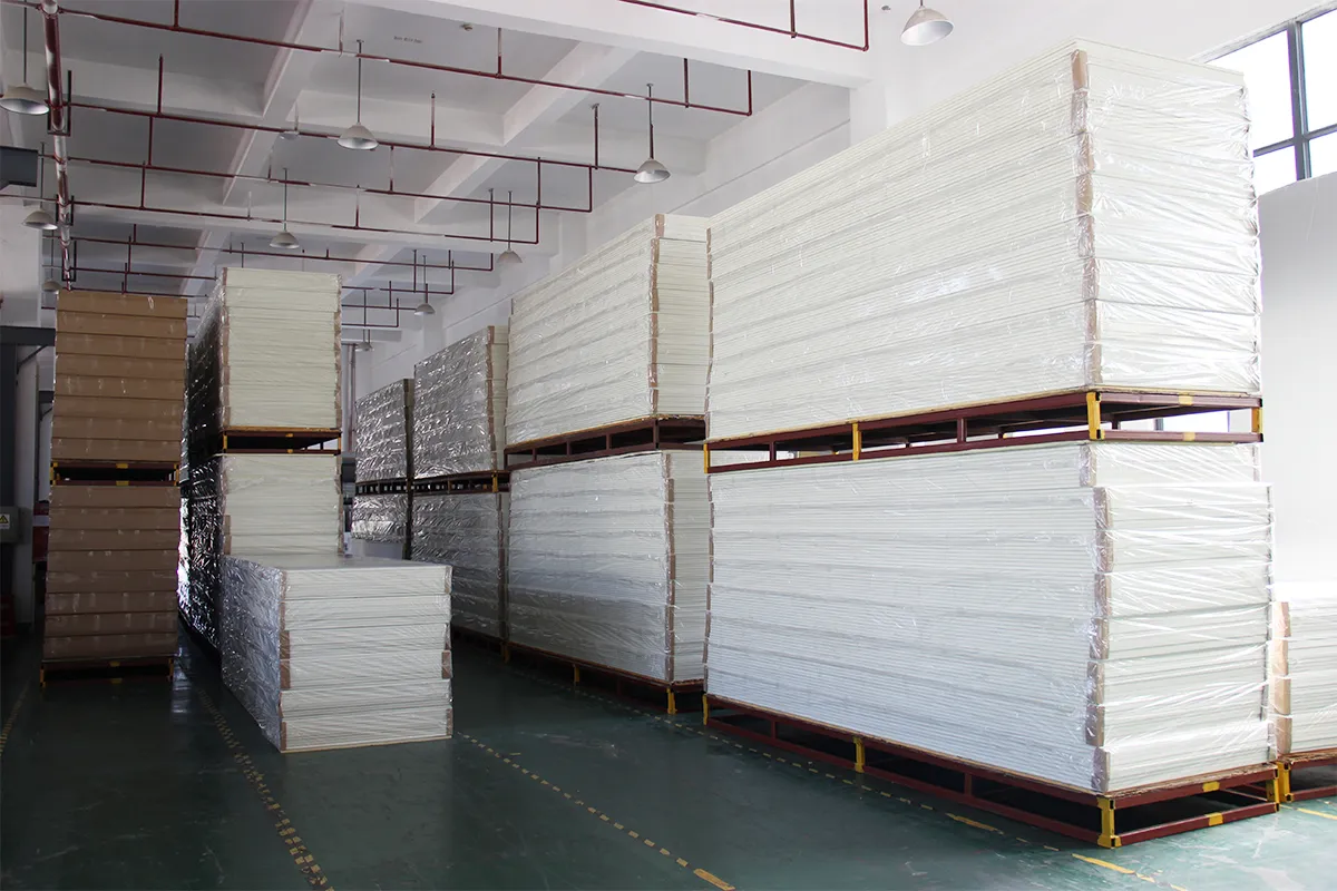 GFI PU duct panel warehouse