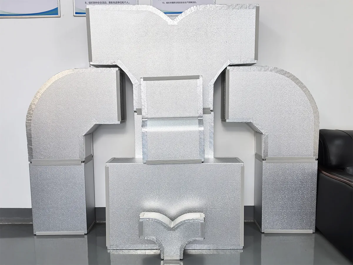 Greenfoam PIR Duct Sample Room
