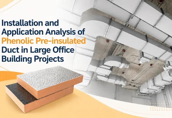 Installation and Application Analysis of Phenolic Pre-insulated Duct in Large Office Building Projects Installation and Application Analysis of Phenolic Pre-insulated Duct in Large Office Building Projects