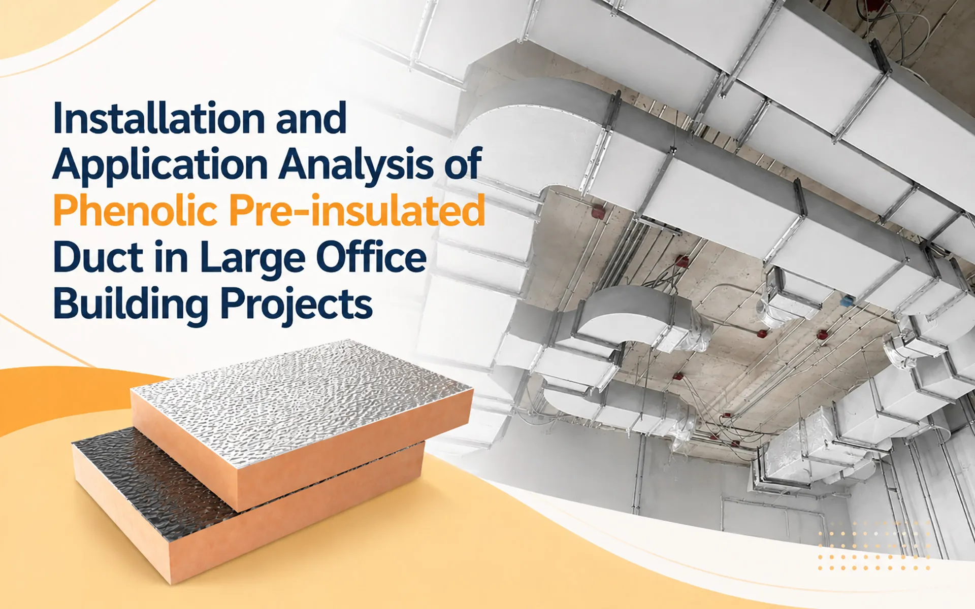 Installation and Application Analysis of Phenolic Pre-insulated Duct in Large Office Building Projects