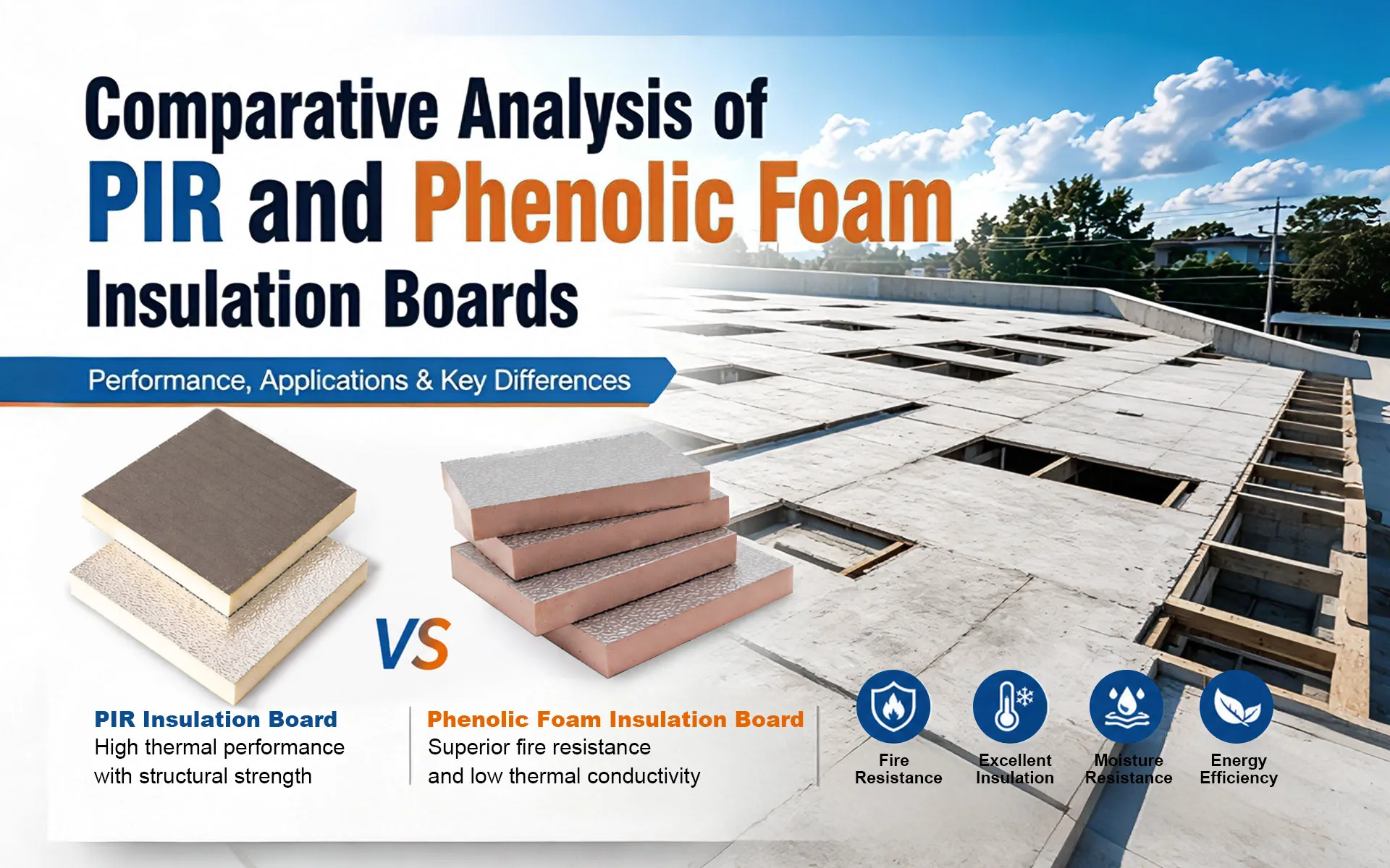 Comparative Analysis of PIR and Phenolic Foam Insulation Boards
