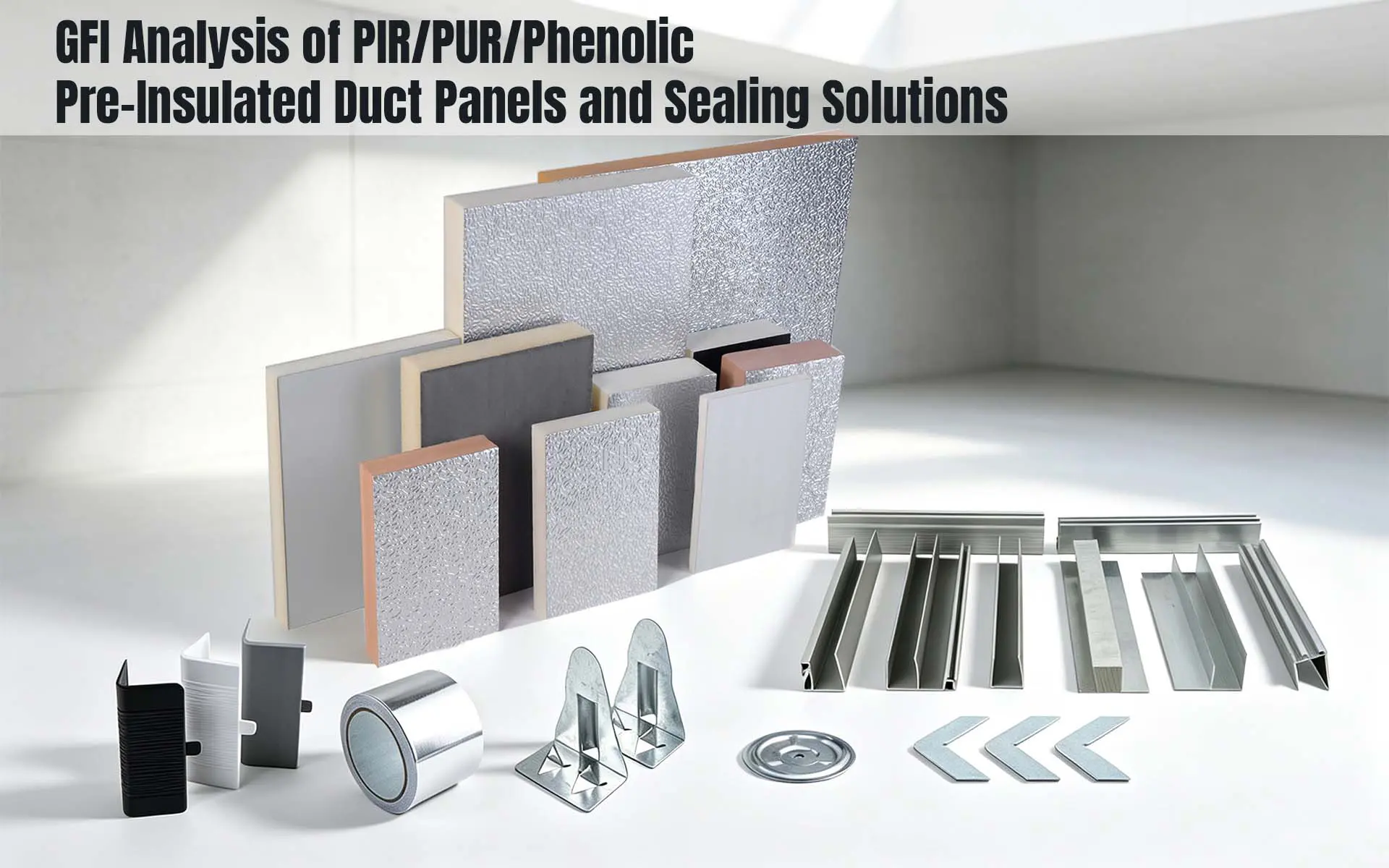 PIR Phenolic Pre Insulated Duct Panels and Sealing Solutions