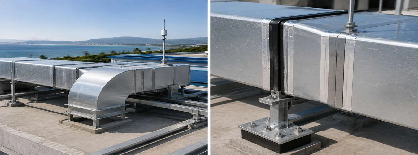 Pre-Coated GI Pre-Insulated Ductwork