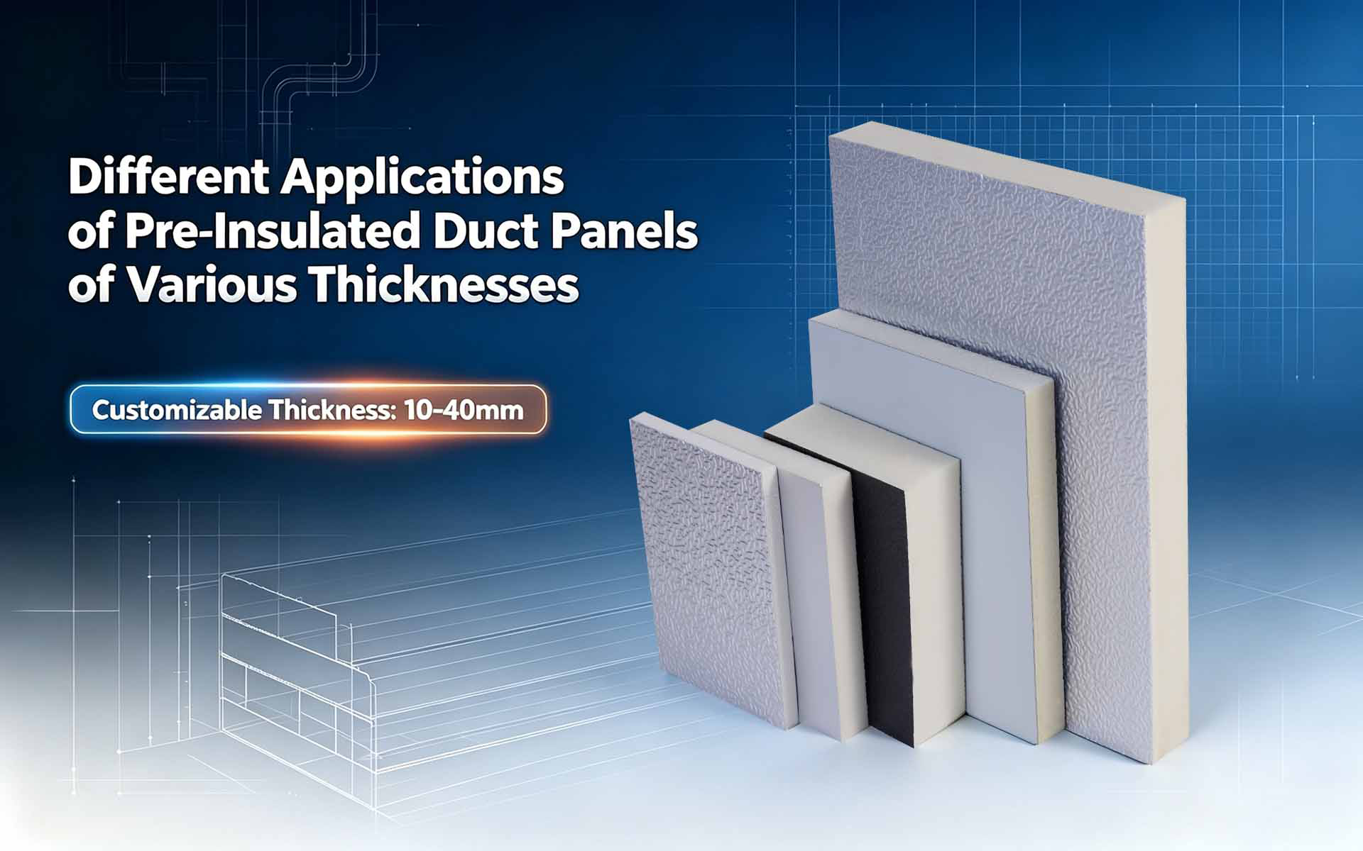 Pre Insulated Duct Panel Thickness Selection Guide