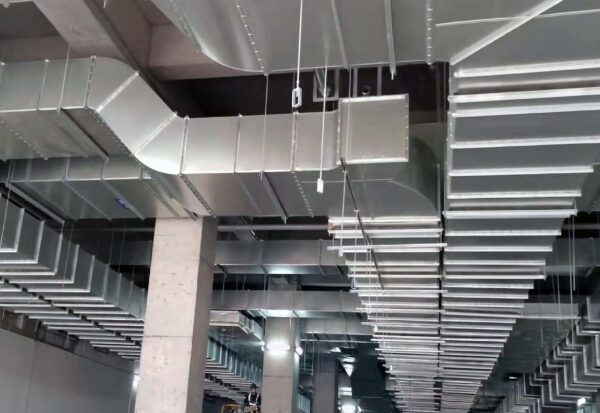 HVAC Ductwork System In Building