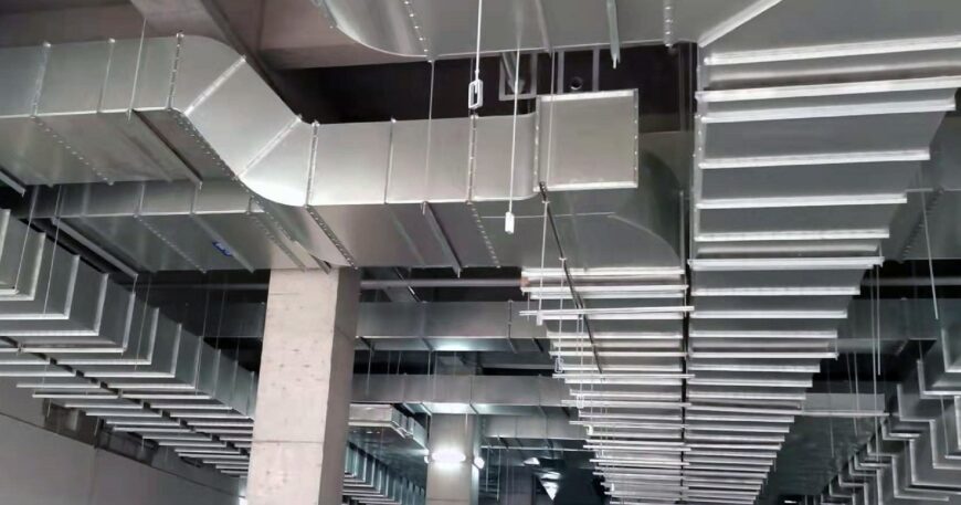 HVAC Ductwork System In Building