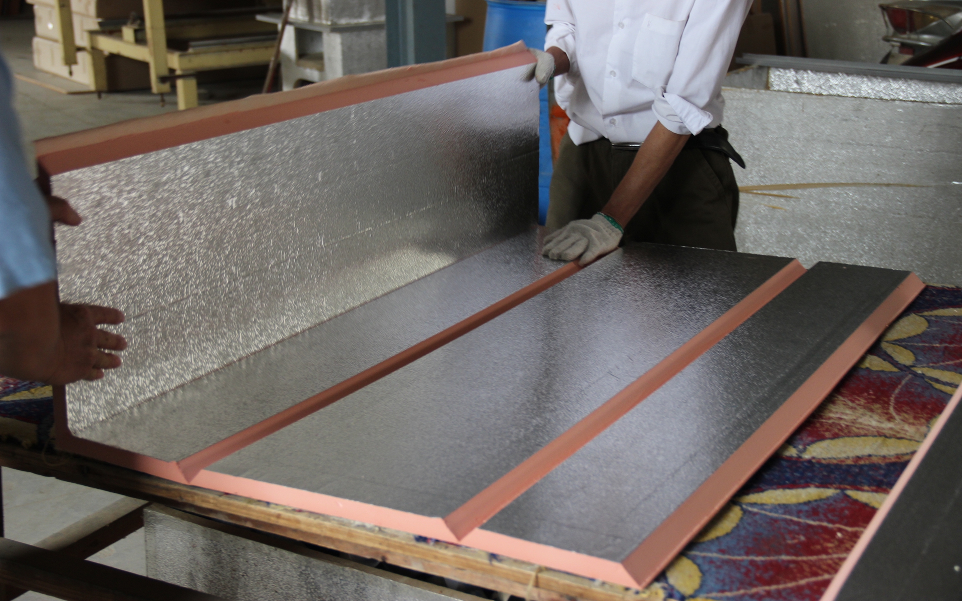 phenolic duct installation