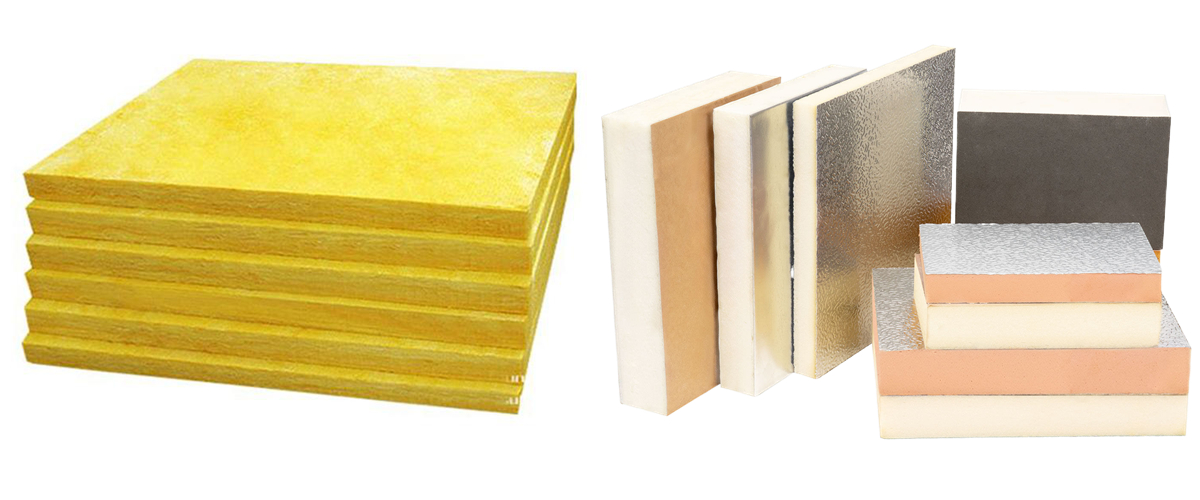 Glass wool vs PIR Foam