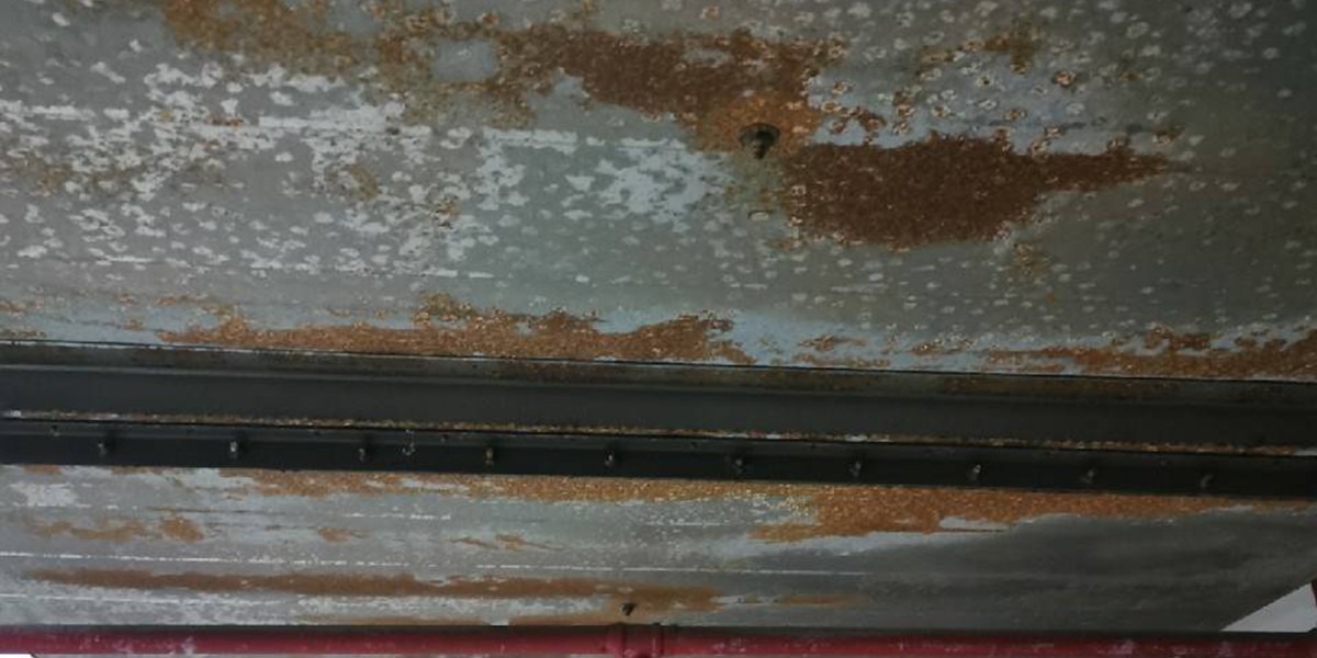 GI Ducts Corrosion