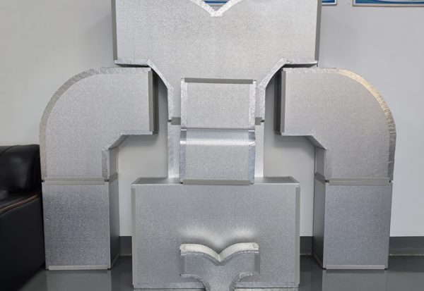 GFI Double aluminum foiled PIR Foam Duct