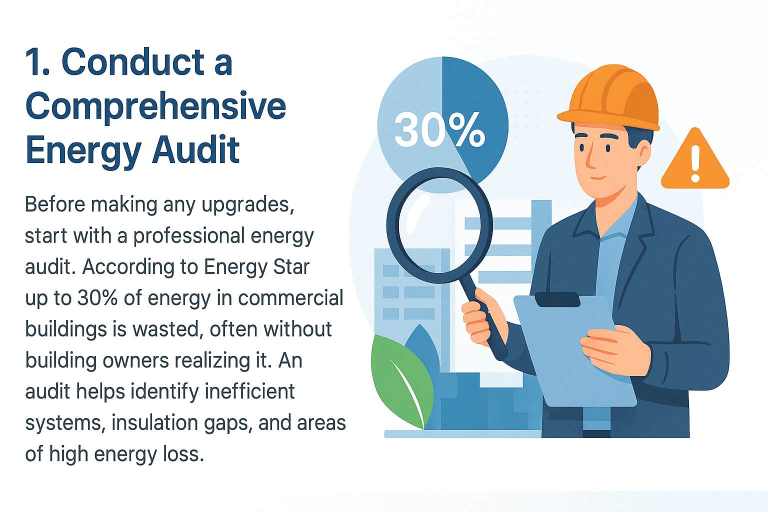 Conduct a Comprehensive Energy Audit