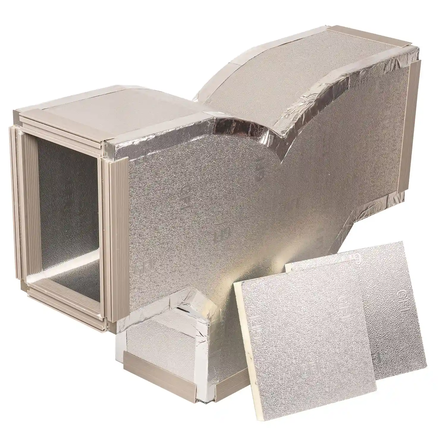 Pre-insulated duct panel