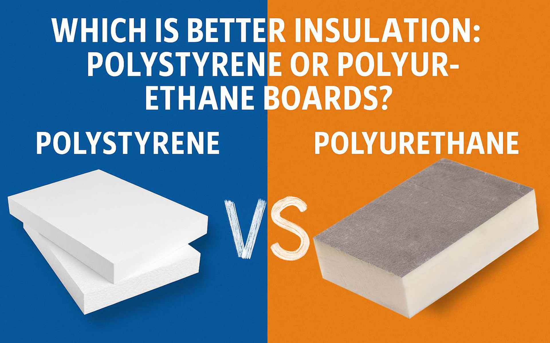 Which Is Better Polystyrene or Polyurethane Insulation Board